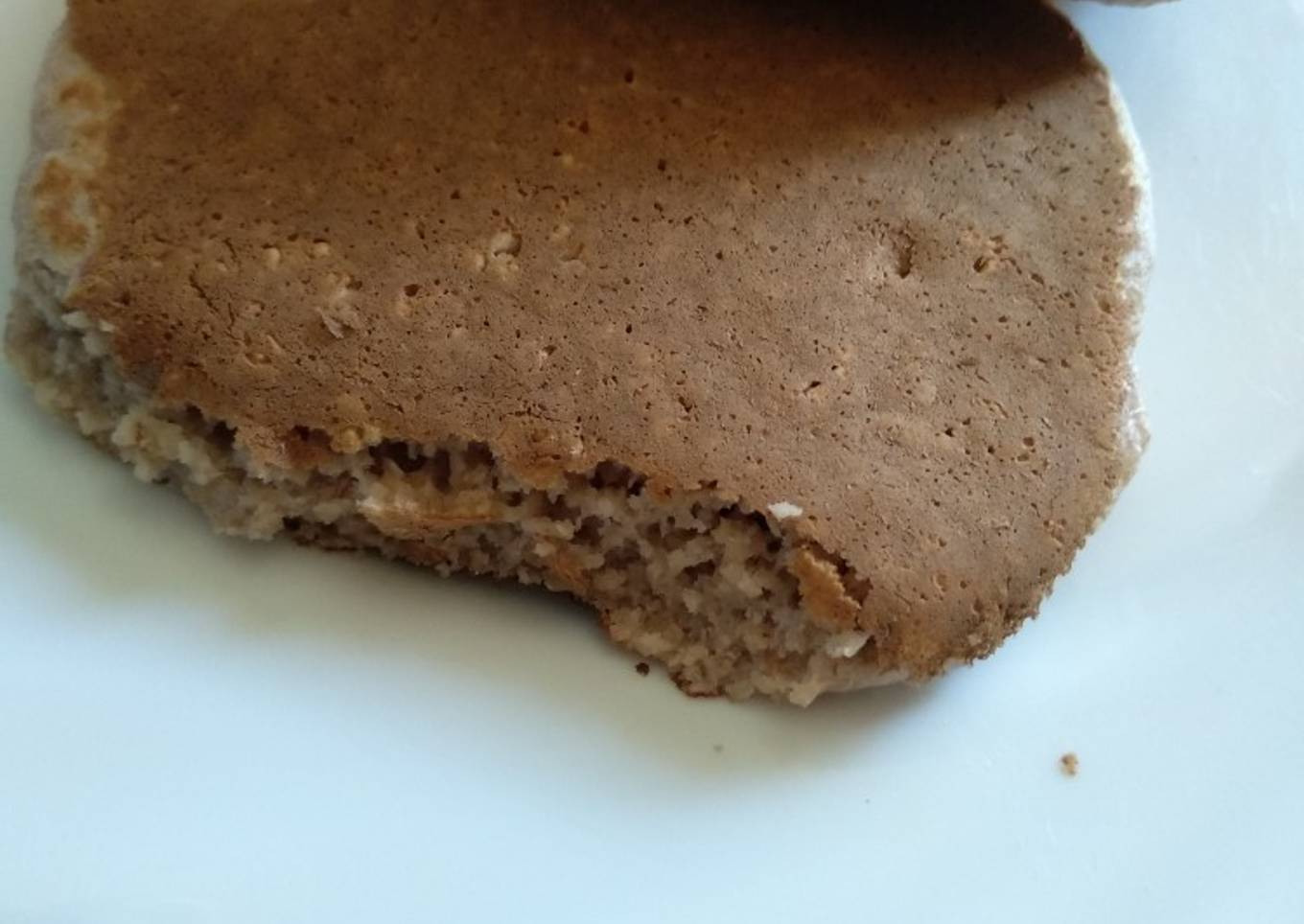 Tortitas saludables de avena y fresas