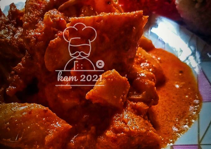 Recipe: Yummy Rendang nangka muda