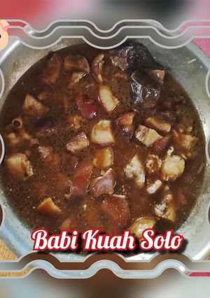 Foto resep Babi kuah solo