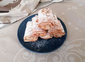 Foto di Strudelini di pasta fillo alle mele