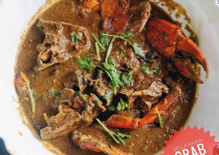 The BEST of Srilankan crab curry # surf