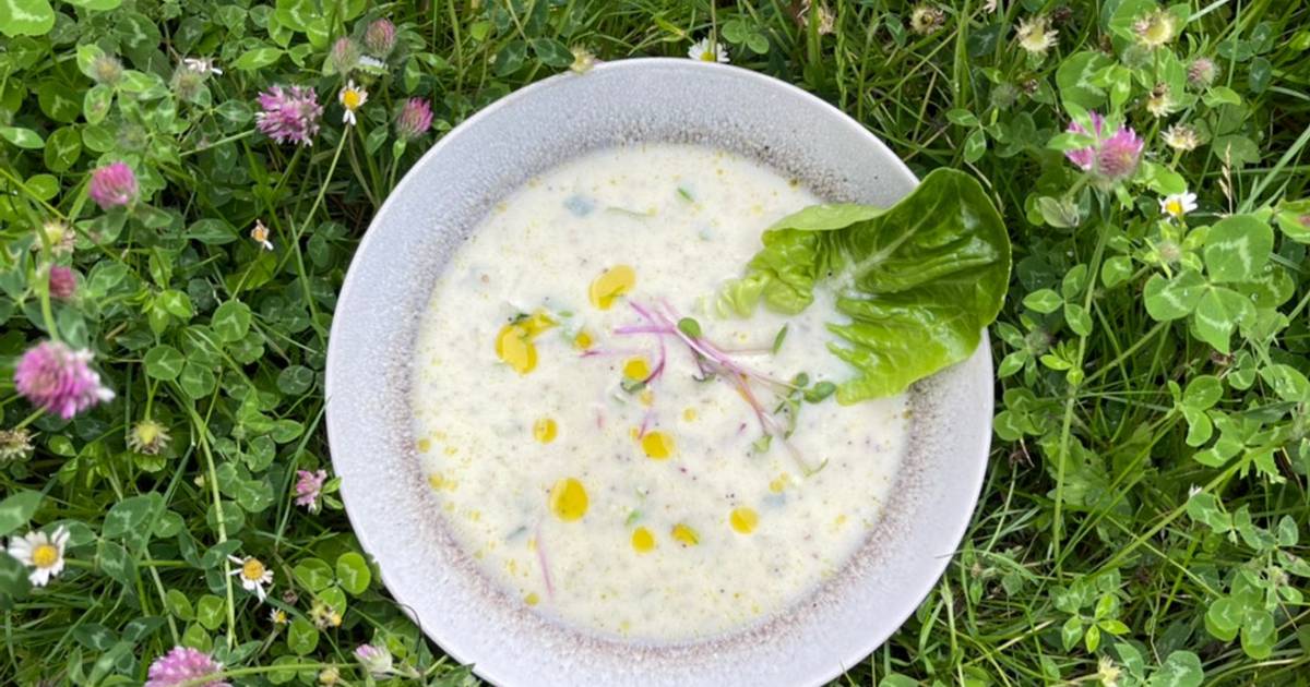 Chilled Almond, garlic and Chia Soup 🌱 Recipe by Rachel - Cookpad