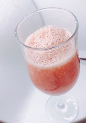 A picture of Watermelon smoothies.
