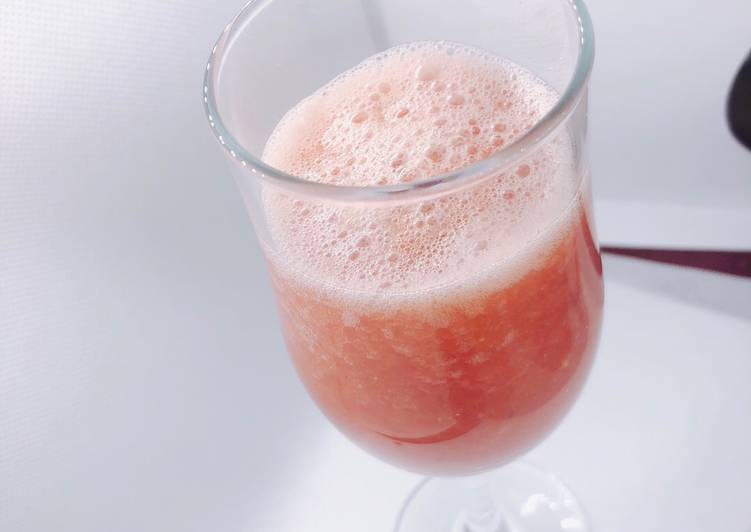 Step-by-Step Guide to Make Super Quick Homemade Watermelon smoothies