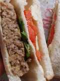Sandwich burger super simple