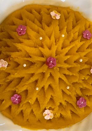 A picture of Mango halwa.