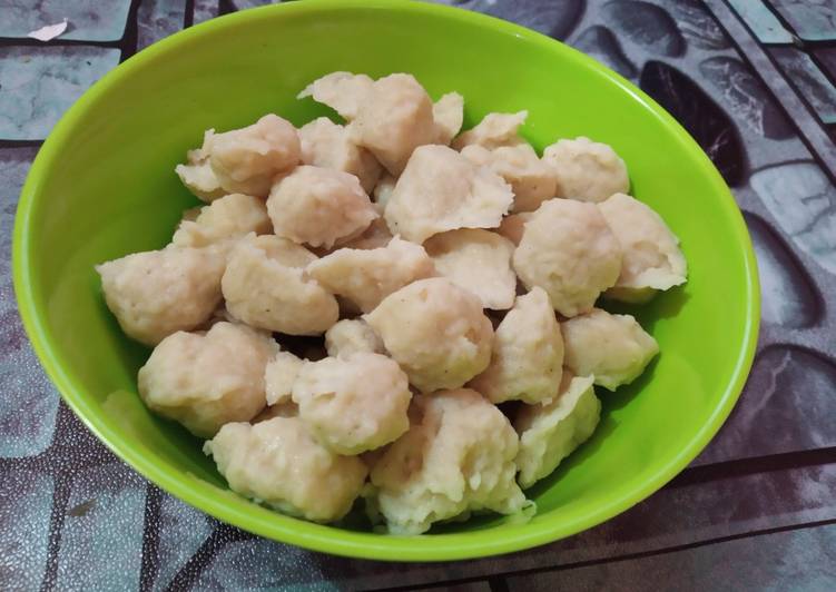 Bakso ayam home made (Blender)