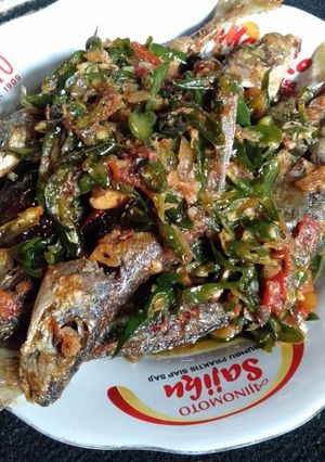 Foto resep Ikan Tumis Cabe ijo