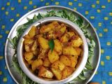 *பொட்டேட்டோ மசாலா வறுவல்*(potato masala fry recipe in tamil)