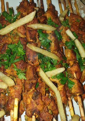 صورة لوصفة مشاكيك دجاج