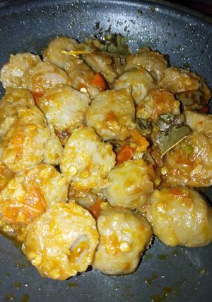 Foto resep Pentol super pedas 🔥
