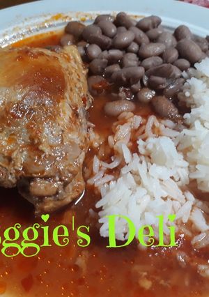 Una foto de Pollo con chile