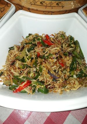 Foto resep Tumis teri medan