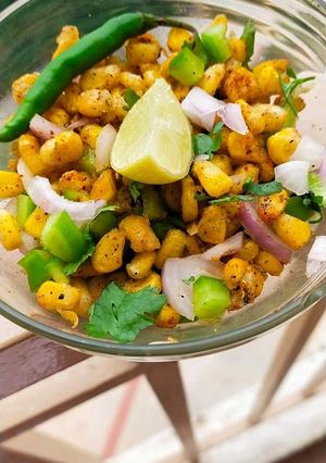 A picture of Corn chat.