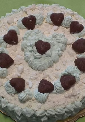 Foto di Meringata ment-ella (menta e Nutella)😋