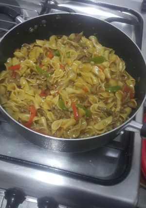 A picture of One pot pasta casserole #4weekschallenge.#authors marathon.