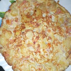 A picture of Spanish omelette.