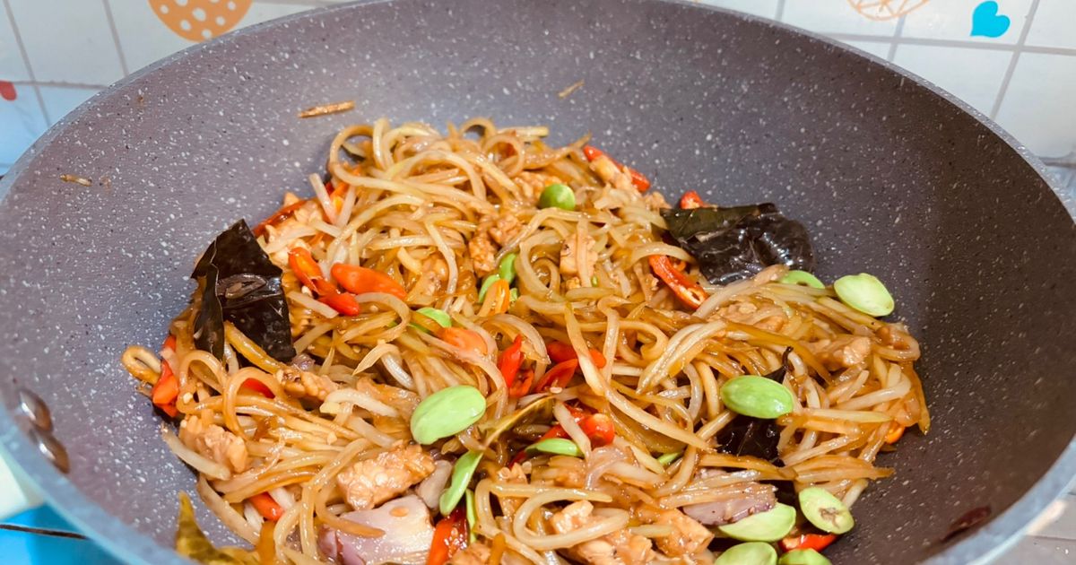 Pepaya Muda Pete tumis pedas🌶️