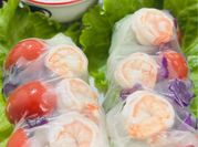 Gambar salad roll vietnam