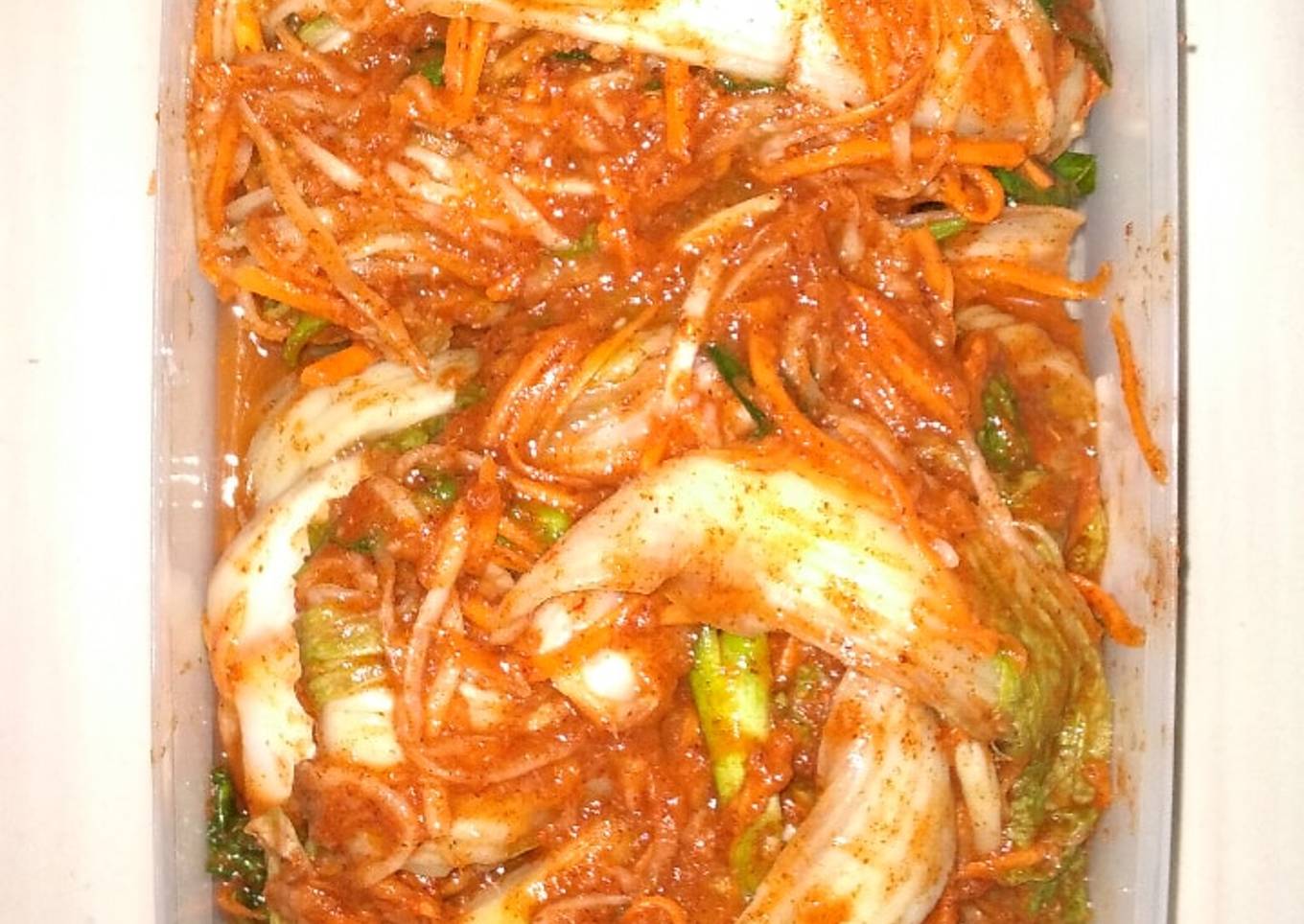 KIMCHI CERIA TANPA RIBET hasil endol