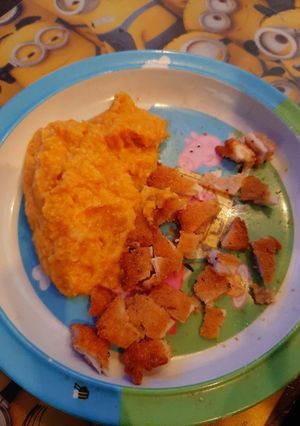 Una foto de Puré de Coliflor y Zanahorias