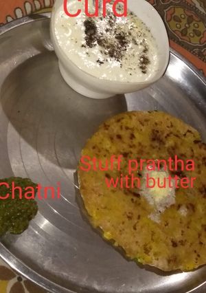 A picture of Stuff Parantha.