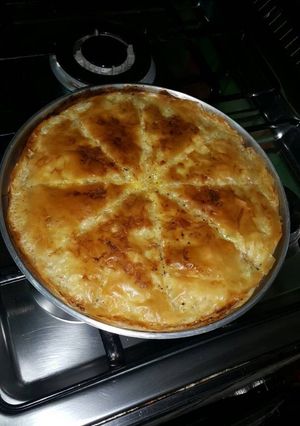 صورة لوصفة بيتزا الجلاش