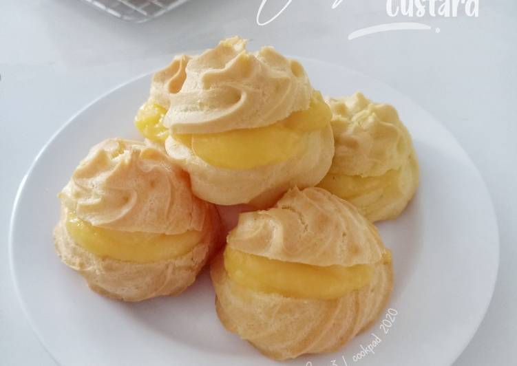 ❤Soes Vanilla Custard