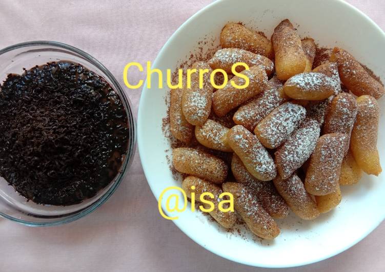 Cara mudah meracik #49 ChurroS cocol fla coklat durian, Bikin Ngiler