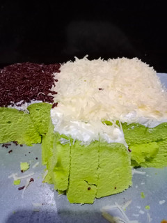 Foto resep Bolu kukus pandan