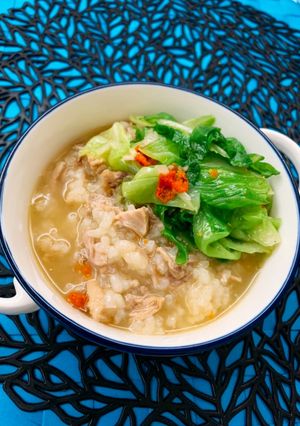 山藥排骨粥～剩菜再製 的食譜成品照片