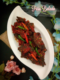 Foto resep Paru Balado