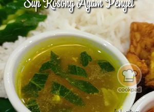 Gambar Sup Kosong Nasi Ayam Penyet