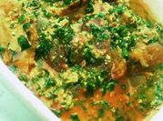 A picture of a nigerian egusi soup