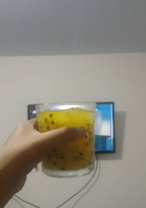 Foto resep Es markisa lemon biji selasih