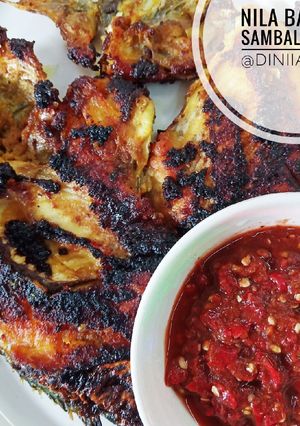 Foto resep Nila Bakar + Sambal Terasi