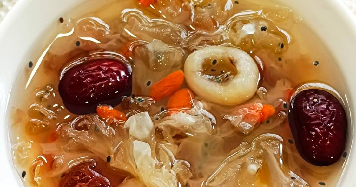 Resep Peach Gum Dessert oleh Novi Herawati Cookpad