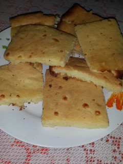 Una foto de Faina de queso