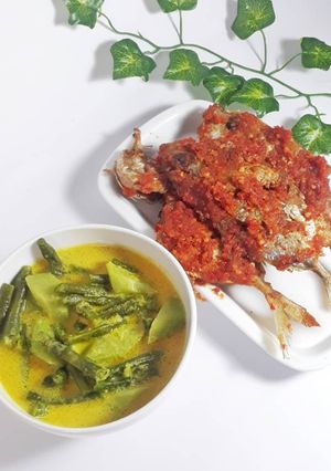Foto resep Ini resep sayurnya ya.. kalau ikan baladonya pasti semua udh tau