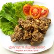 Gorengan daging bakso