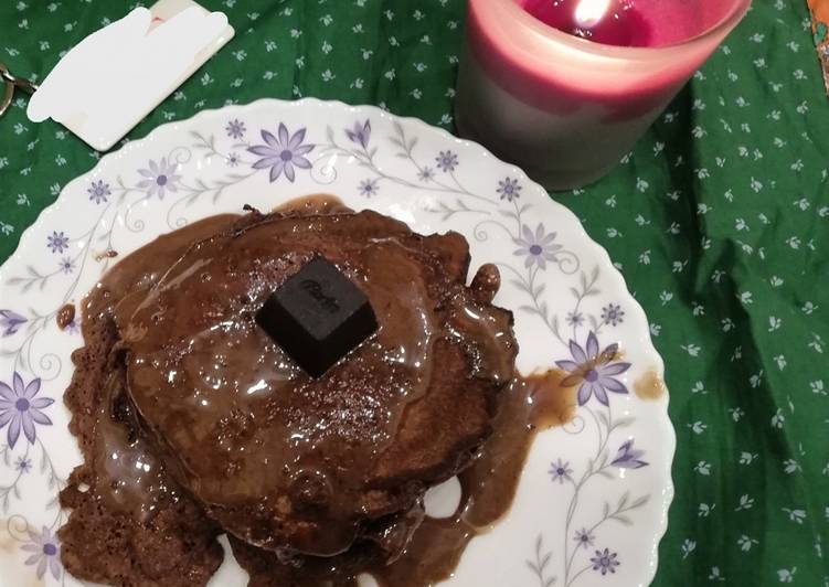 Recipe of Favorite 🥞 chocolate pancakes
