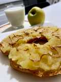 Frisella con purea di mela e crema di arachidi 🍏🥜🍎