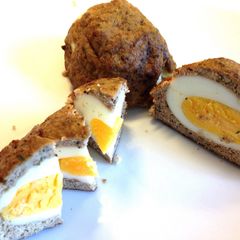 A picture of Naked Scotch Egg.