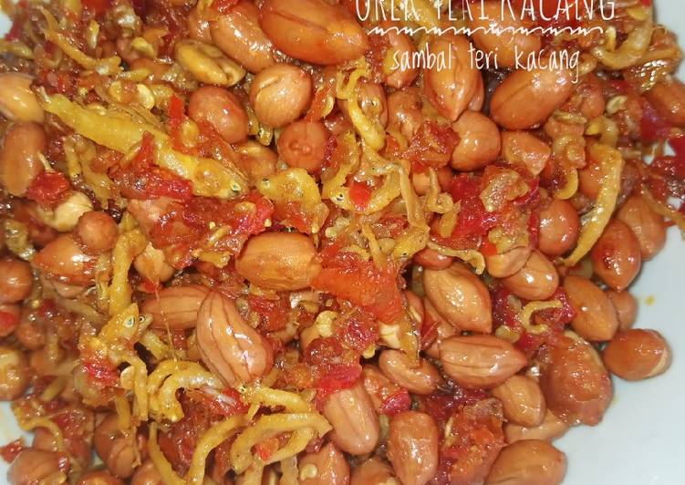 Orek teri kacang / sambal teri kacang #8