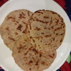 Fennel seeds khamiri roti A picture of Fennel seeds khamiri roti.