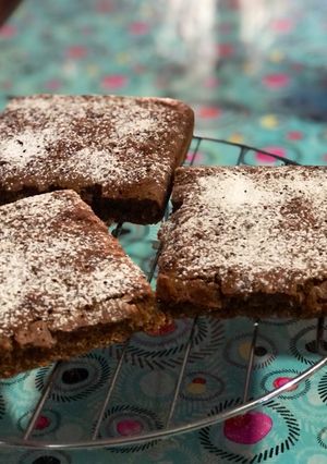Una foto de Torta matera de coco en la flip (saludable)