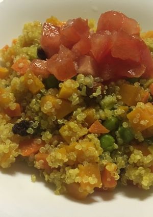 Una foto de Quinoa amarilla