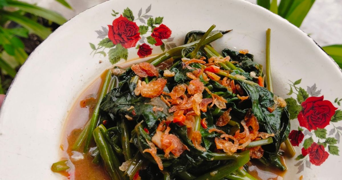 Tumis Kangkung Belacan Sat Set