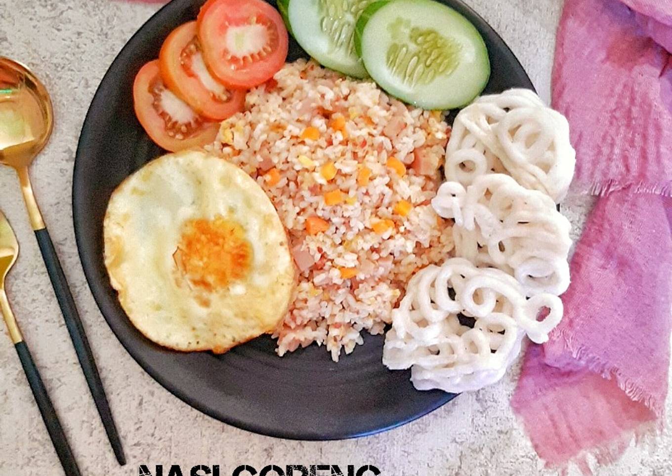 Nasi Goreng Kornet