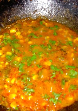 स्वीट कॉर्न शिमला मिर्ची मिक्स सब्जी (Sweet corn shimla mirchi mix sabzi recipe in Hindi) रेसिपी मुख्य फोटो